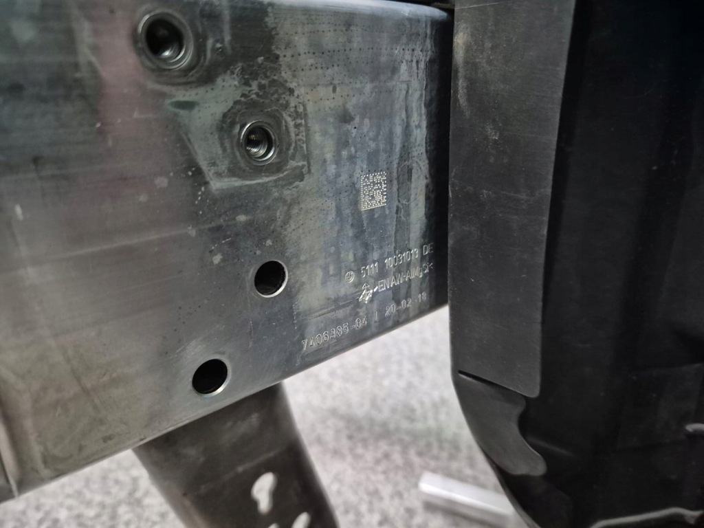 фото №9, Bmw x2 f39 pas підсилювач передній балка жалюзі зона