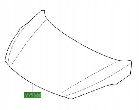 фото №1, Hyundai i40 капот крышка двигателя