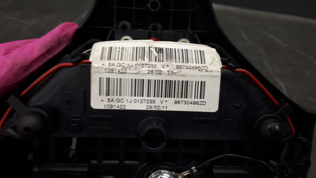 фото №9, 96730496zd подушка подушка безопасности руля peugeot 307