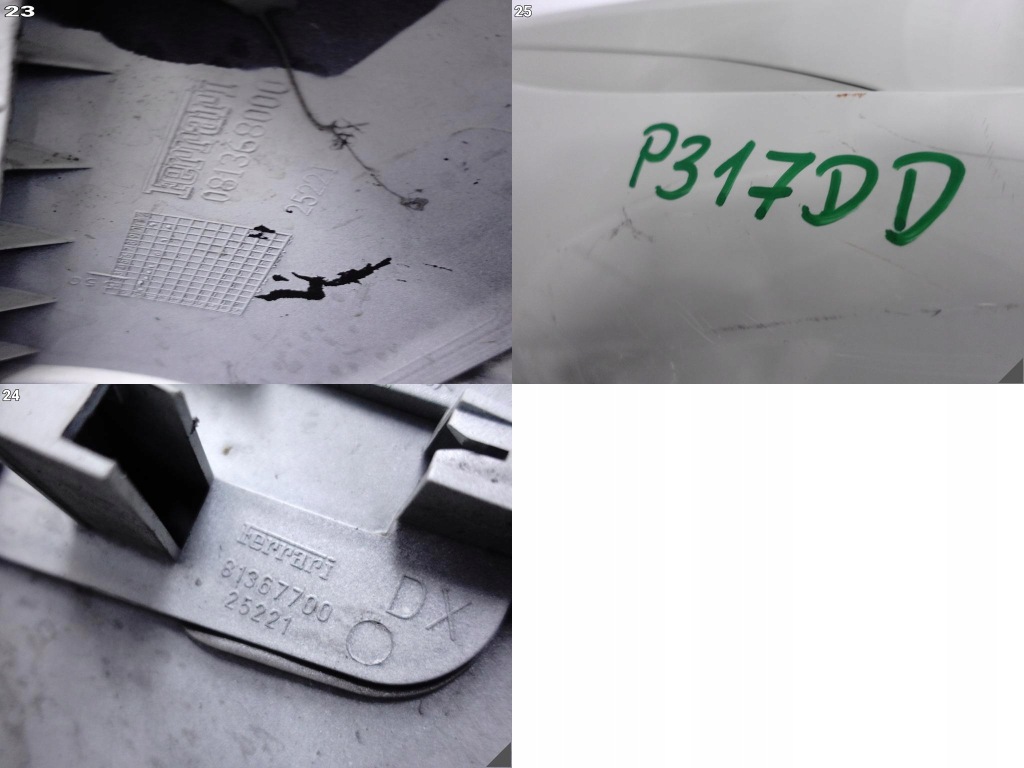 Ferrari 458 italia f142 09-15 бампер бампер перед sprysk Оригинал