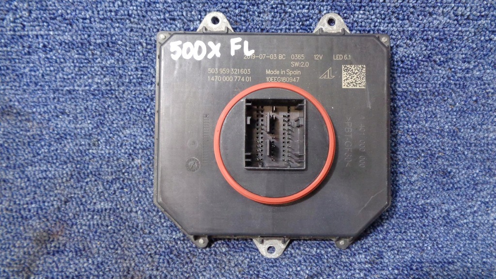 фото №1, Модуль блок керування світла 503959321603 fiat 500x 2014-