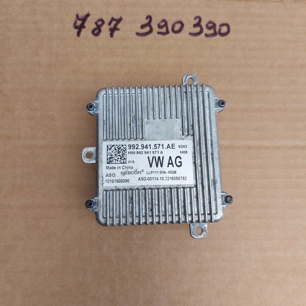 фото №1, Volkswagen audi модуль перетворювач led 992941571ae оригінал
