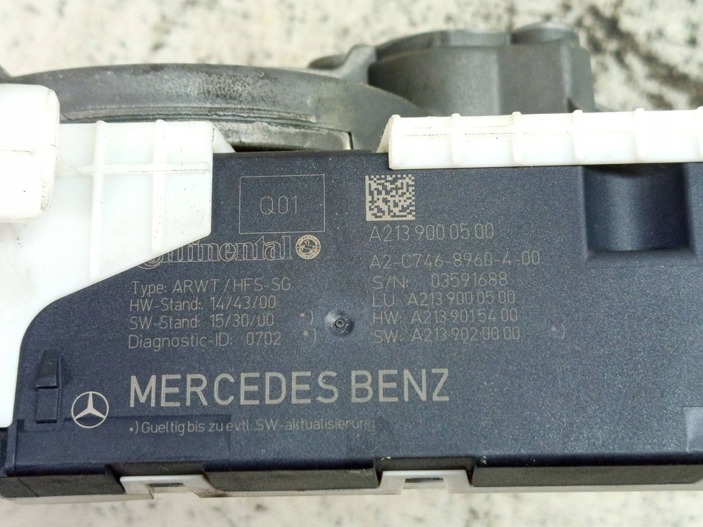 фото №5, Tj240 mercedes w213 механізм відкривання кришки багажника a2139000500 kombi