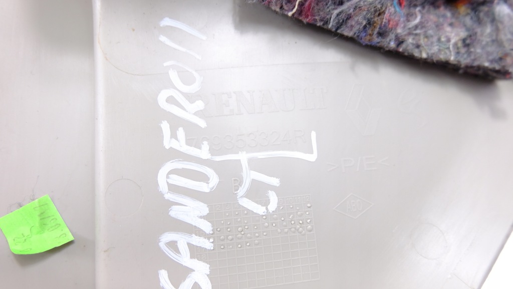 фото №8, Dacia sandero ii пластик захист стійка лівий задня 769353324r