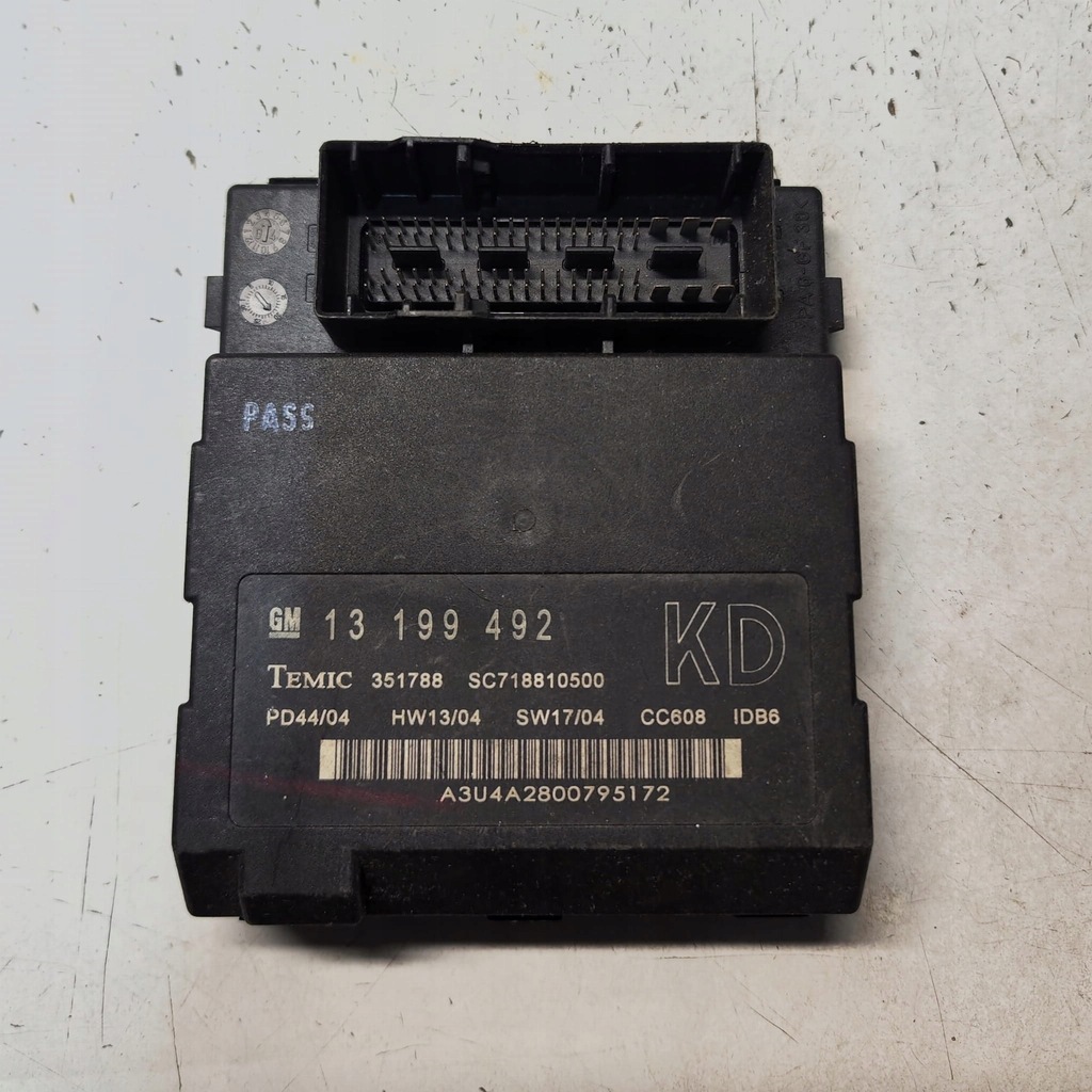 фото №1, Opel vectra c модуль комфорта 13199492kd