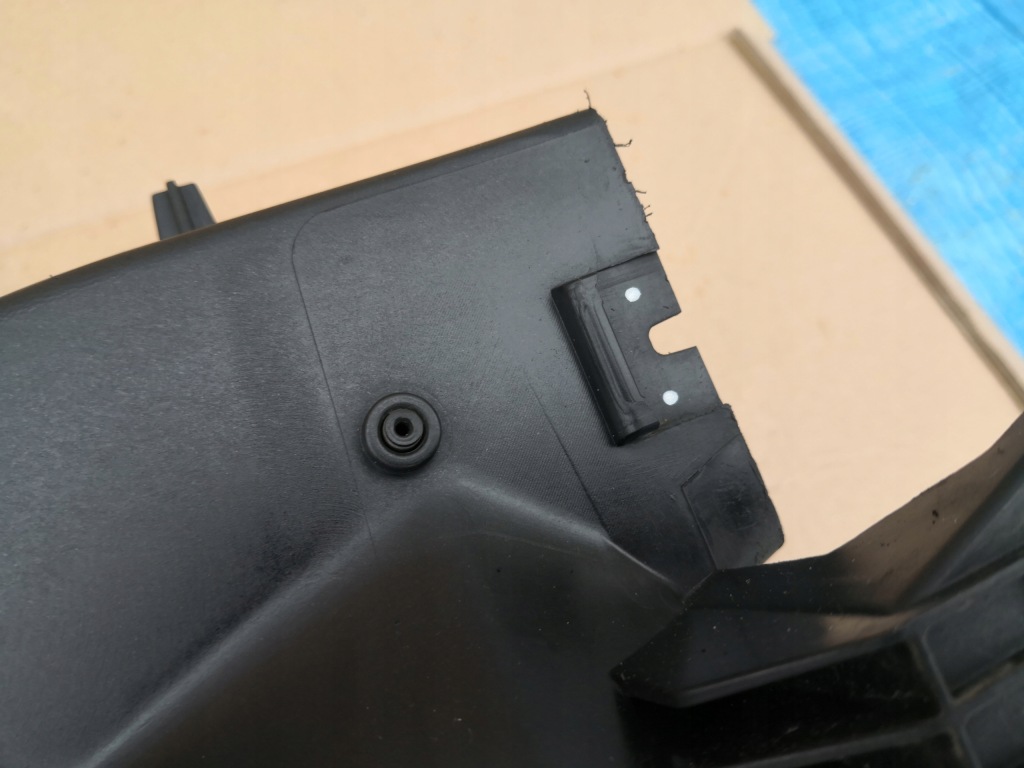 Tesla s рестайлинг  16- впуск активный воздуховод воздуха Доставка