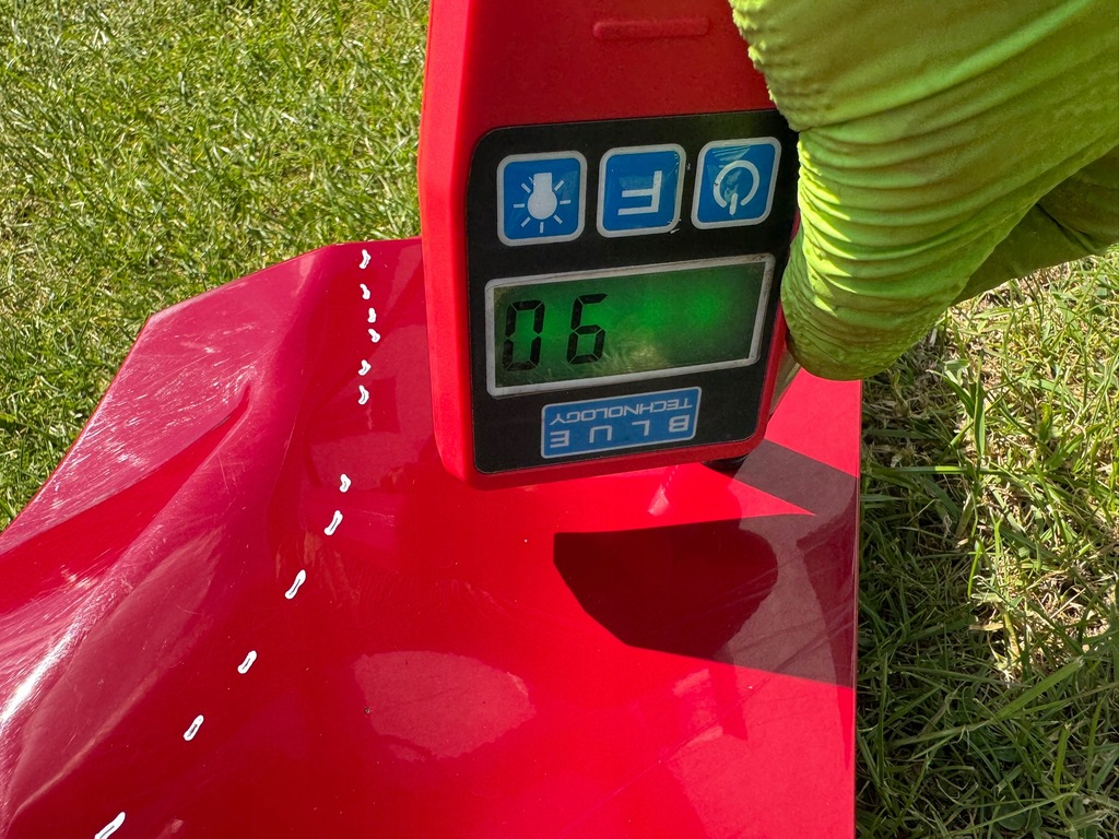 фото №12, Крыло левый передний перед красный kia ceed i 1 06- лак: hr 90um