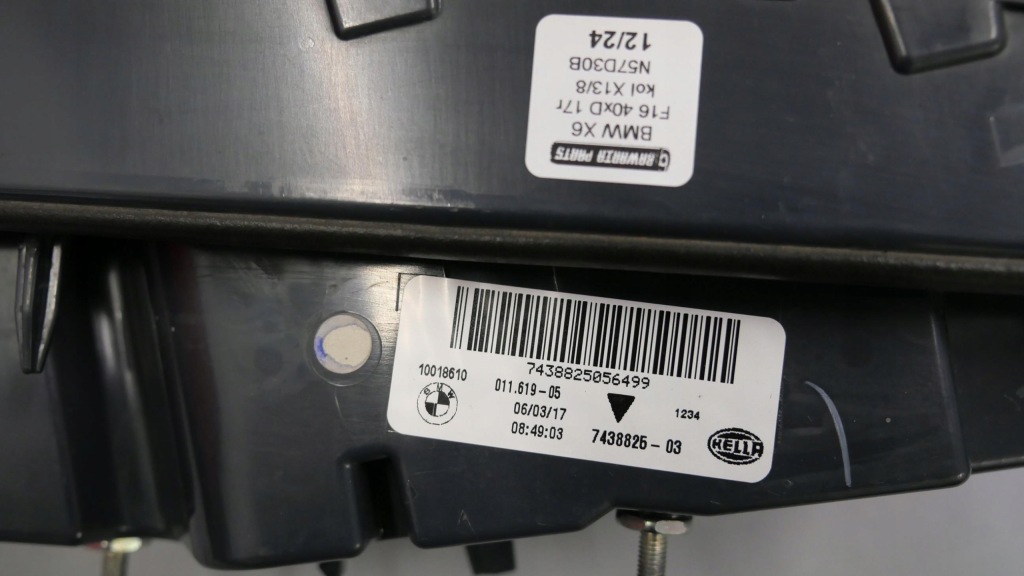 фото №10, Bmw x6 f16 лампа задняя левая w крышка багажника 7438825