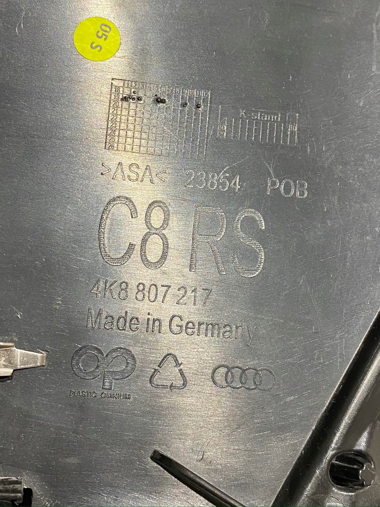 фото №9, Audi rs передний решётка радиатора решётка радиатора защита 4k8807217