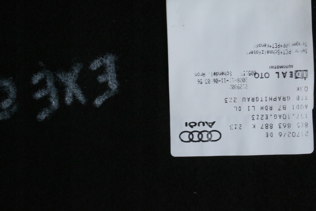 фото №5, Оббивка багажника ліва seat exeo sedan