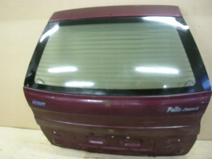 фото №3, Fiat siena palio weekend крышка багажника combi стекло