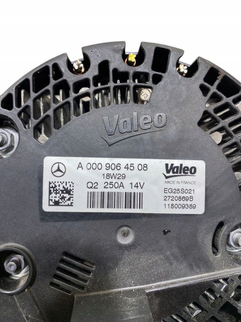 фото №10, Mercedes-benz cls c257 генератор a0009064508