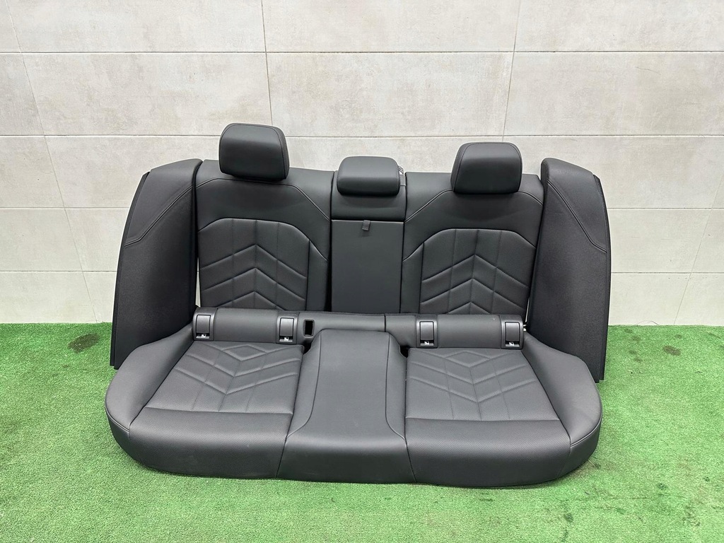 фото №6, Bmw 5 g60 середина обивка сиденья туннель заднее сиденье обшивки кожа m-pakiet