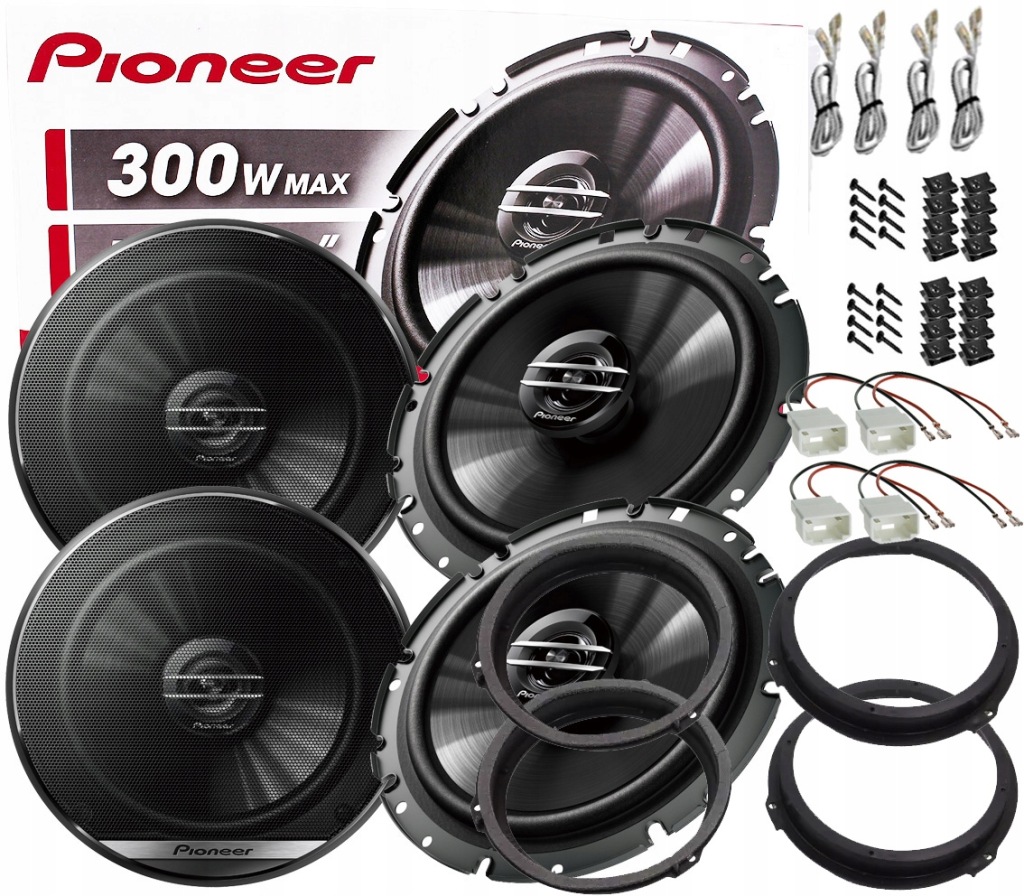 фото №1, Pioneer динамики 2d ford c-max fiesta focus kuga mondeo transit перед+ задняя