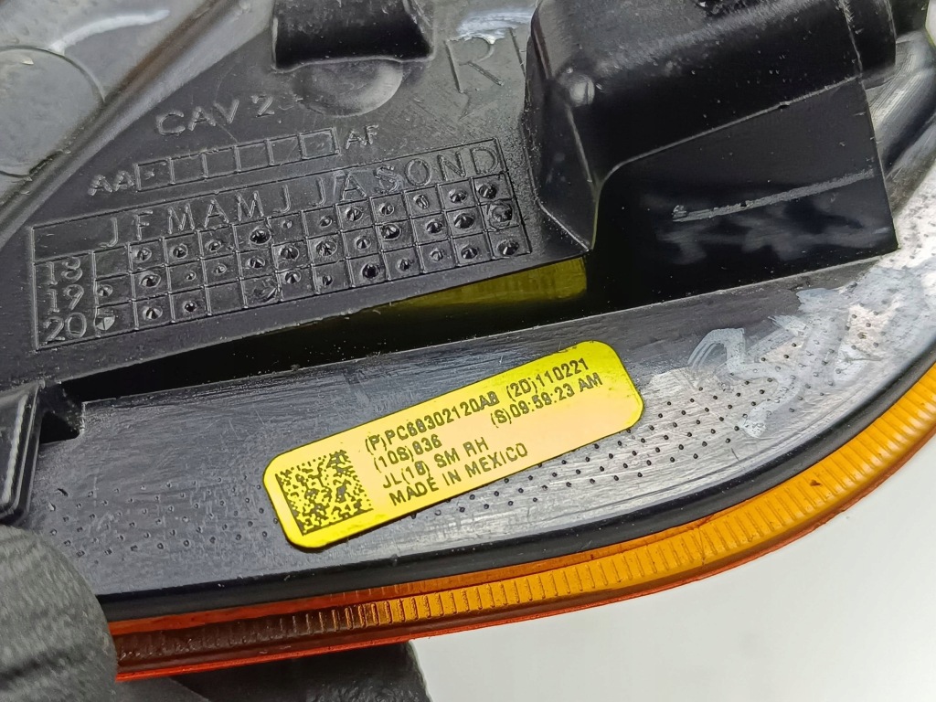 фото №6, 2022 jeep wrangler поворотник передний pc68302120ab