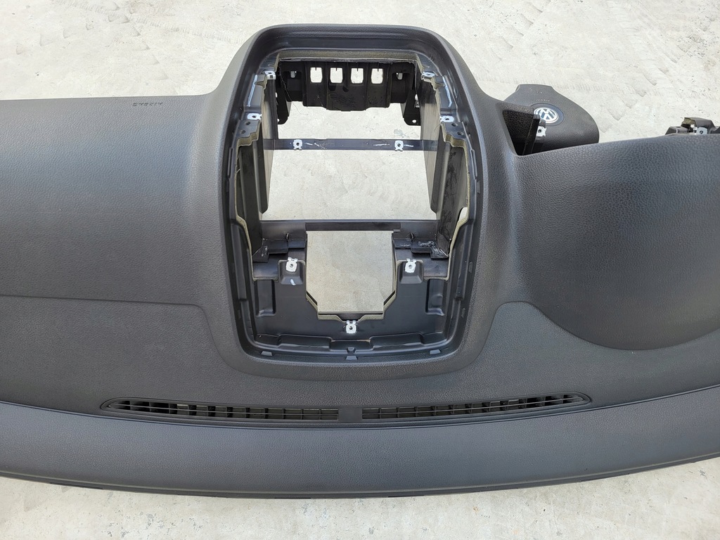 фото №7, Vw golf v 5 jetta iii 07r приборная панель консоль приборная панель приборная air bag подушка