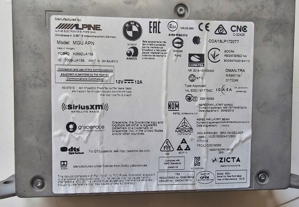 фото №5, Bmw 3 g20 g21 z4 g29 навігація головний пристрій high 3 9842161