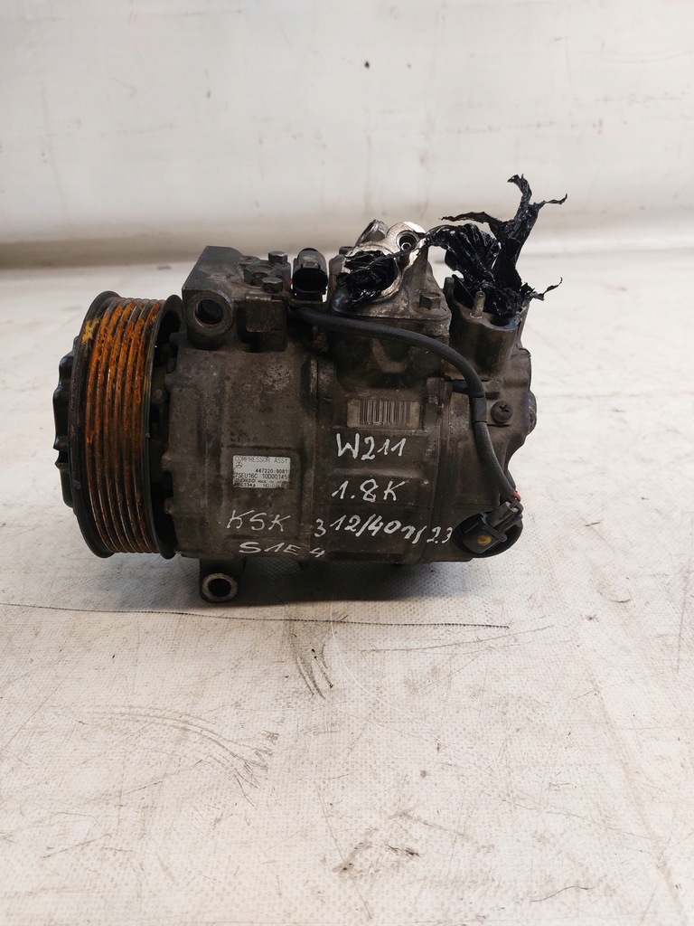 фото №1, Компрессор кондиционера mercedes w211 1.8k