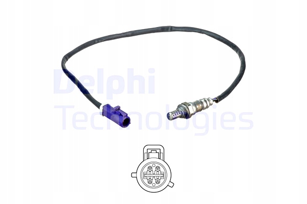 фото №2, Датчик лямбда-зонд delphi es20508-12b1 ford fiesta maverick 00- delphi