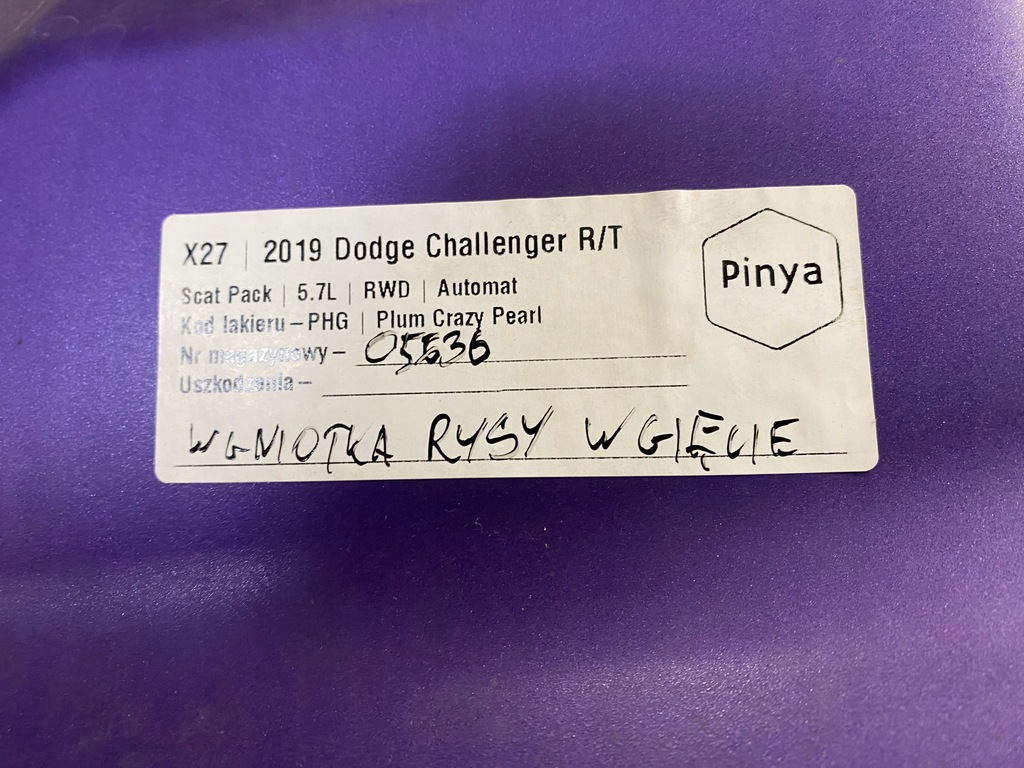 фото №16, Капот крышка двигателя dodge challenger 5.7 scatpack 2015+ usa