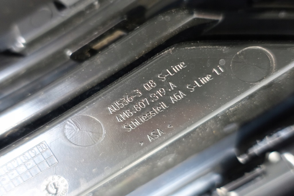 фото №7, Audi q8 s-line спойлер дифузор задня задній бампер