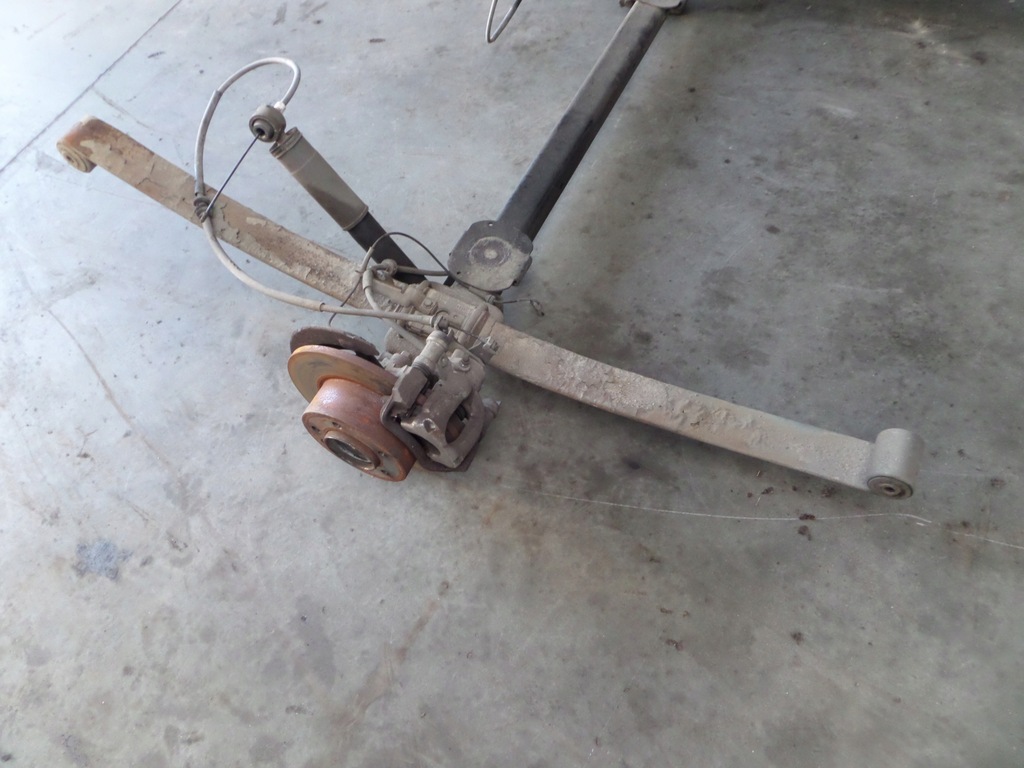 фото №3, Балка oś підвіска задня renault master iii 3 4 iv 10-23r.