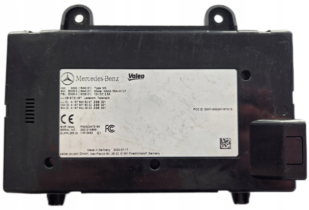 Купить Mercedes w247 блок управления модуль ładowark a1679008207