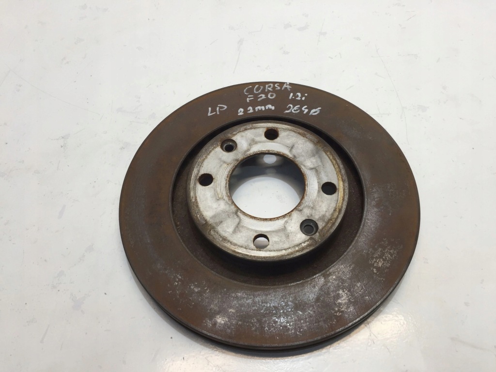 фото №1, Opel corsa f 2020 диск тормозная перед 266mm