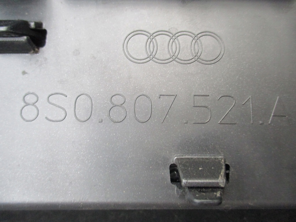 фото №11, Audi tt s-line 2014- диффузор спойлер накладка бампера задняя 8s0807521a