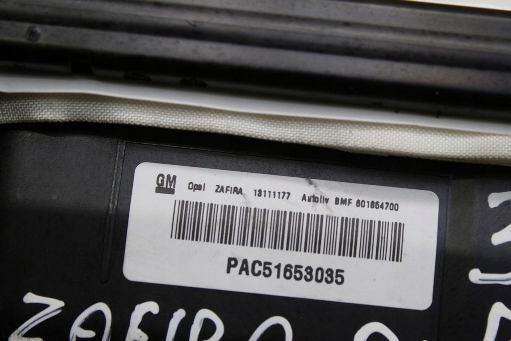 фото №6, Подушка подушка безпеки пасажира opel оригінальний номер 13111177