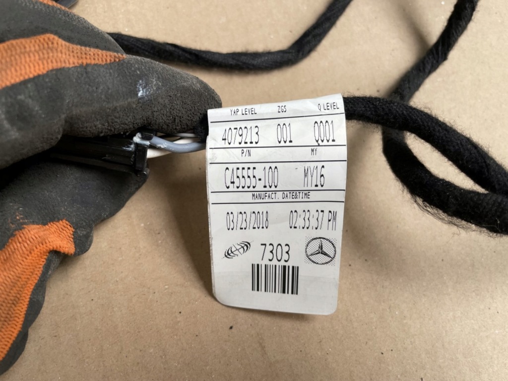 Джгут двері правий задній mercedes gl w166 Ціна