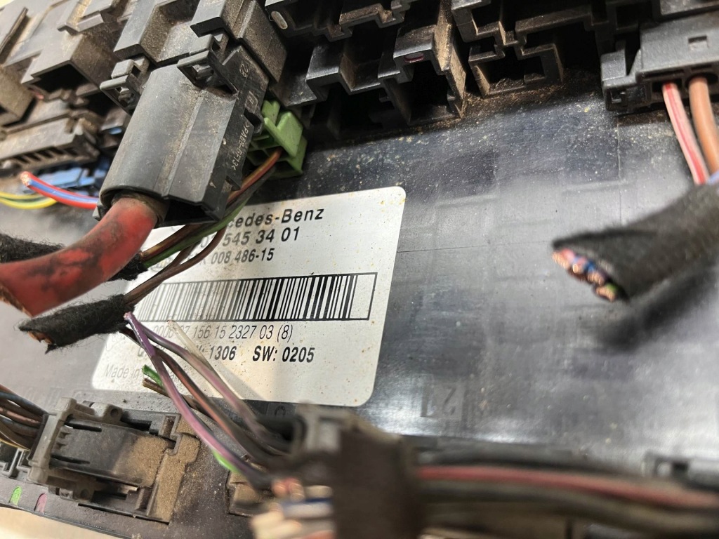 фото №4, Модуль sam блок управления mercedes w203 2.2 cdi 2035453401