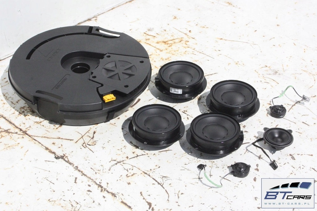 фото №12, Vw golf 7 sportsvan динамики + усилитель dynaudio 5g0035456 1k8035453 3g00