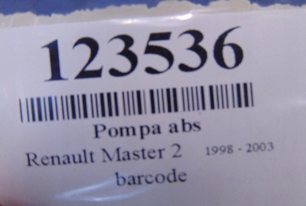 фото №6, Renault master ii 2.2dci насос abs 8200036532b