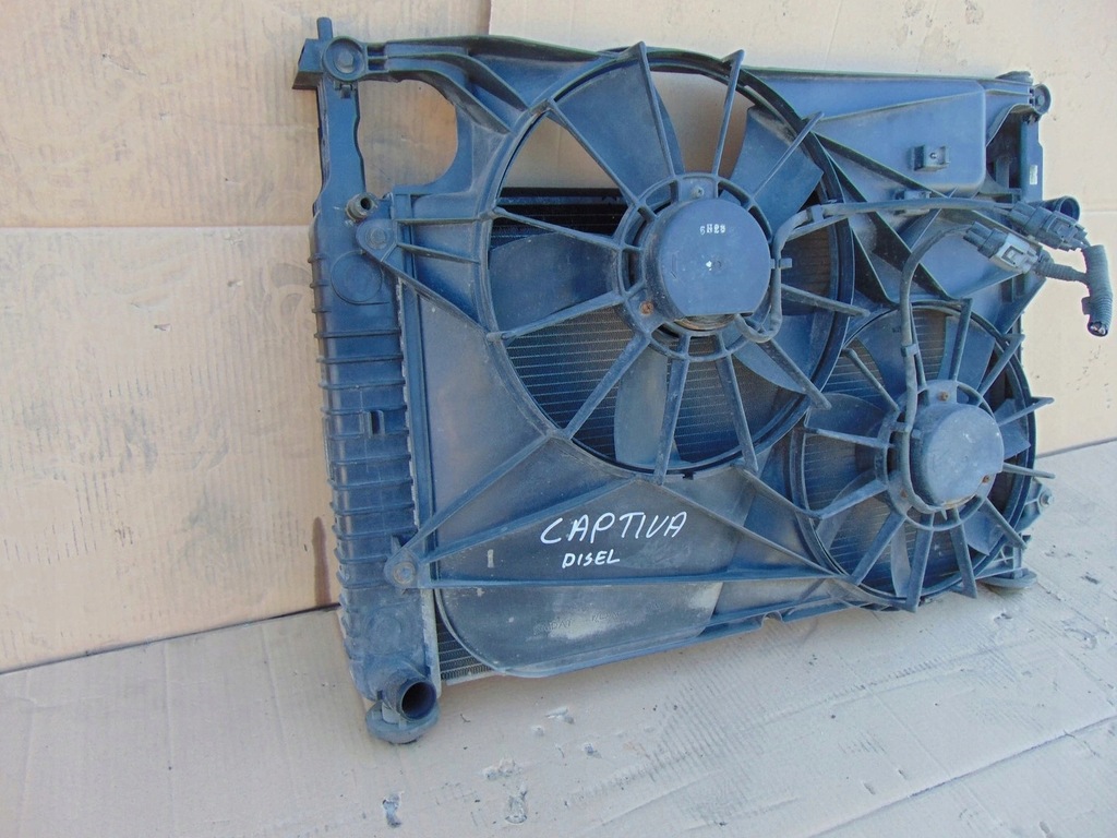 фото №7, Радиатор wody вентиляторы chevrolet captiva 2.0 d