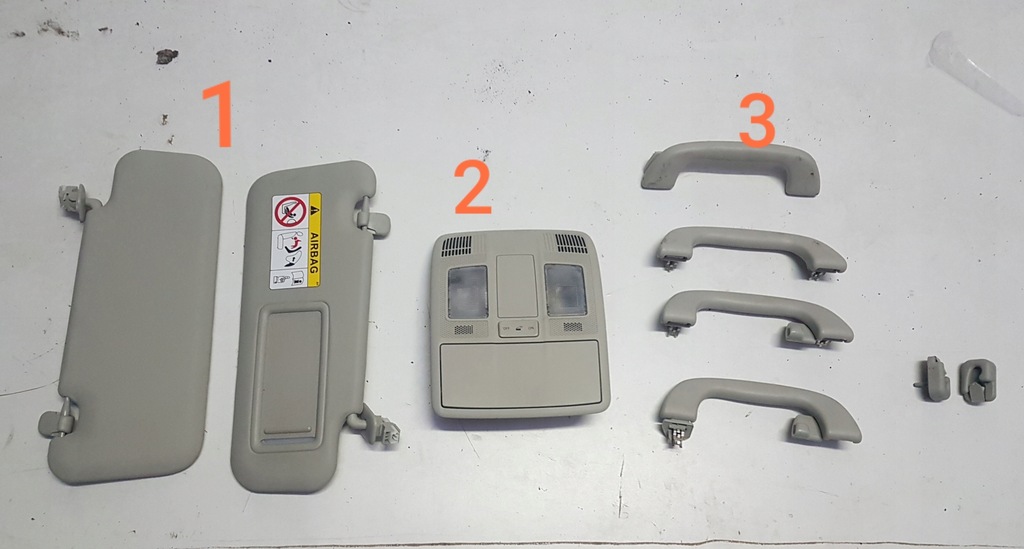 фото №1, Козырёк козырёк ручка потолочный лампа mazda 6 gj