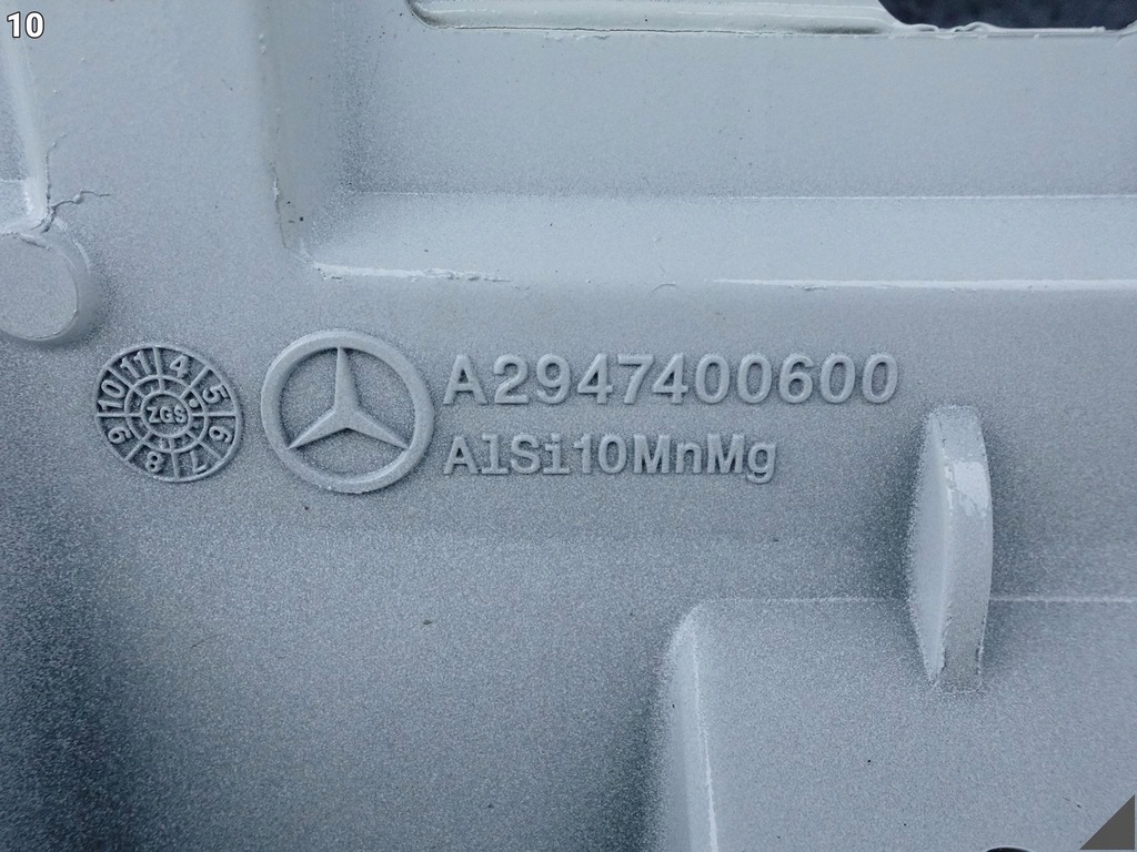 фото №11, Mercedes eqe x294 amg suv 23- крышка багажника крышка багажника задняя дверь задняя