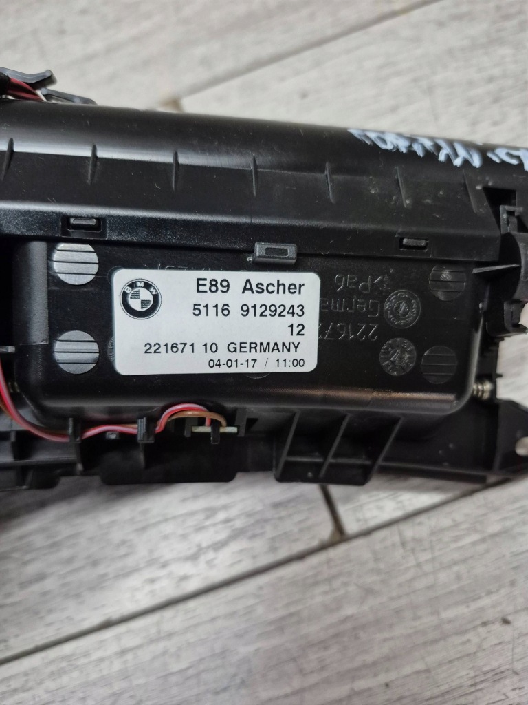 фото №5, 13984. bmw z4 e89 пепельница 9129243