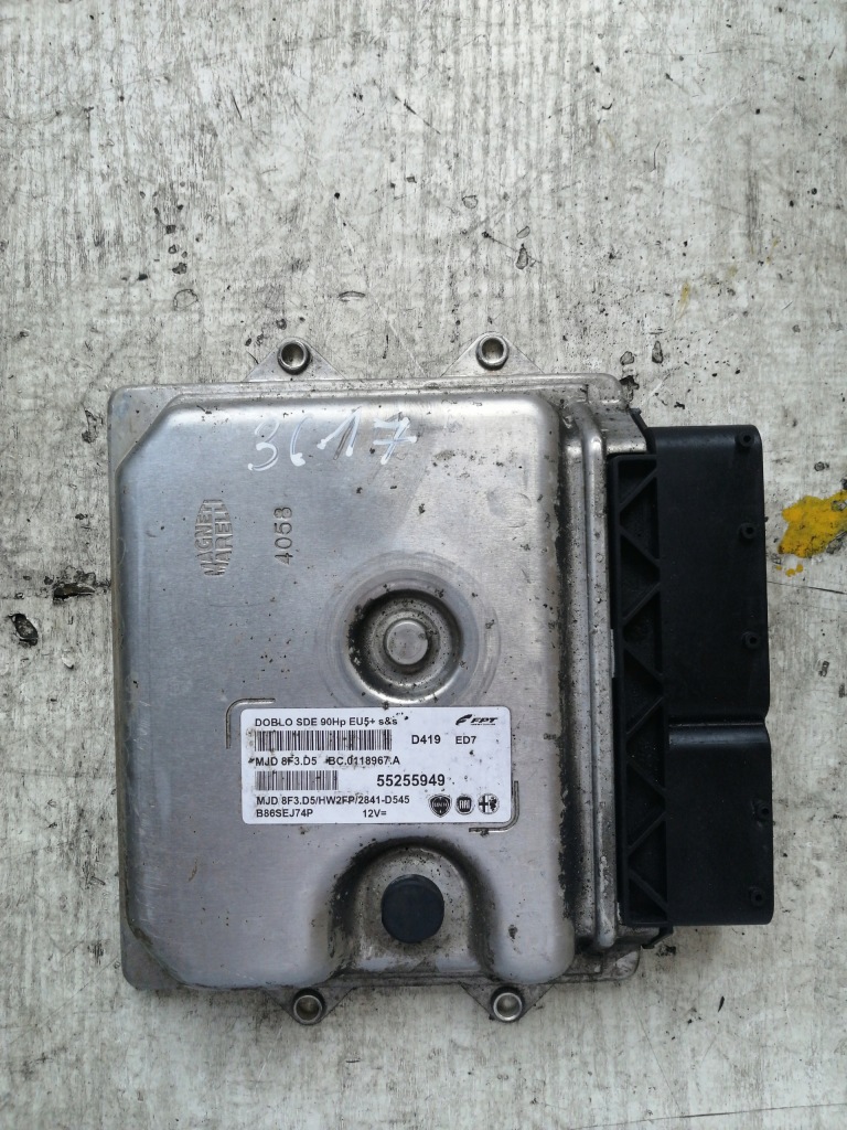 фото №1, 3617 combo doblo бортовой компьютер двигателя 55255949