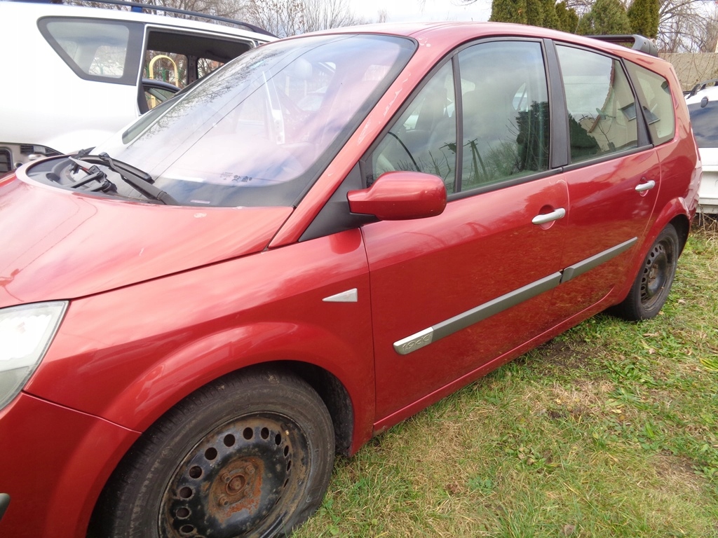 Капот крышка двигателя renault scenic 2 03-09r 7-пассажирский teb76 с Разборки