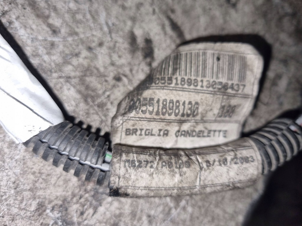 Купить Провода жгут свеча накаливания fiat bravo 2 stilo 1.9 m-jet 00551898130