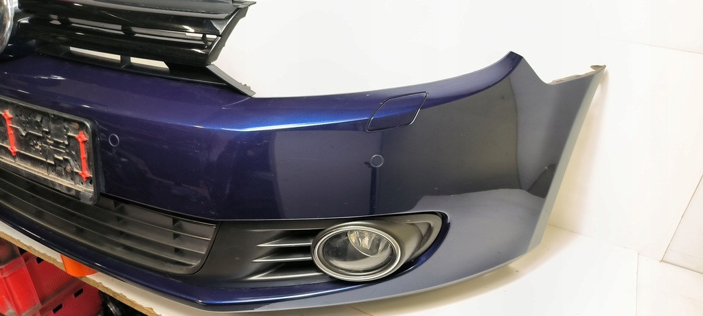 фото №9, Бампер перед передній vw golf vi ld5q омивачі łady