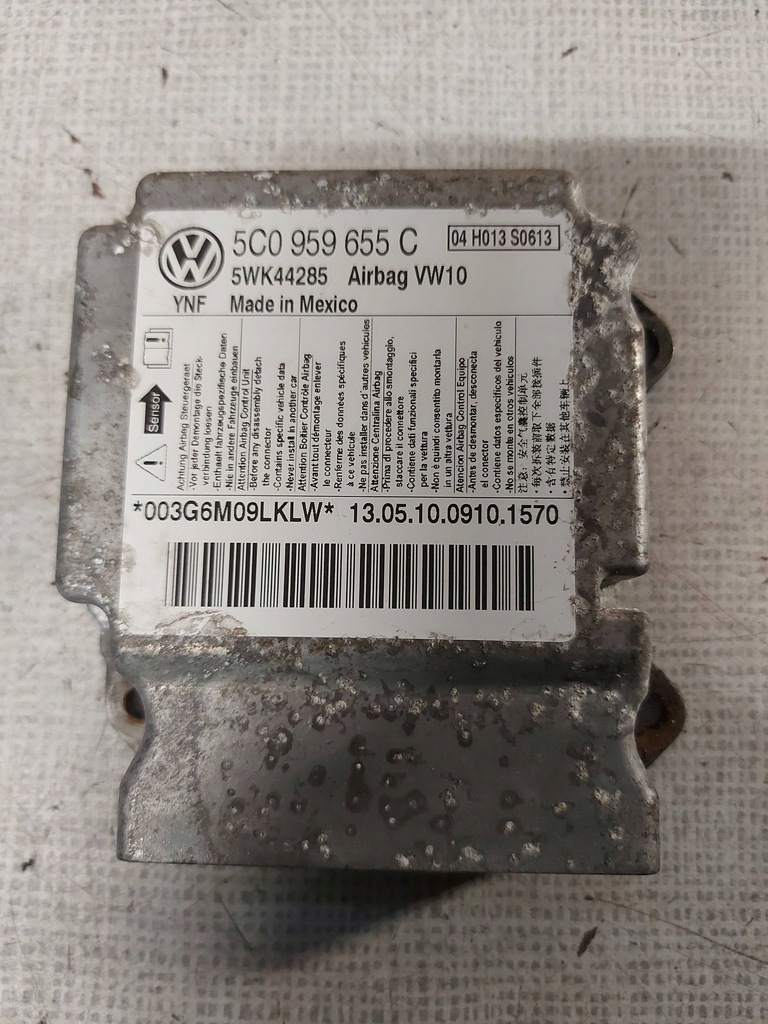фото №1, Vw golf vi модуль подушка безпеки 5c0959655c