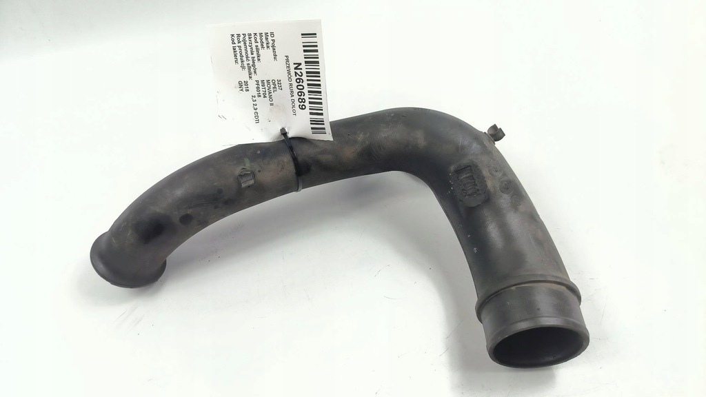 фото №1, Шланг труба воздухозаборник 165763705r 2.3 cdti opel movano ii