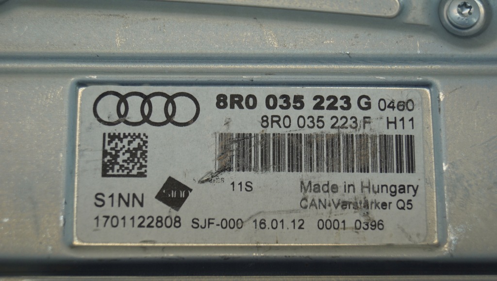 фото №7, Audi a4 b8 a5 8t усилитель радио 8r0035223g