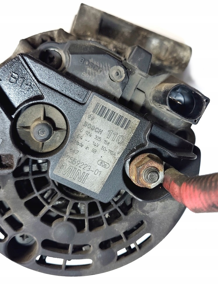 фото №3, Генератор 1.6 16v mini one r50 r52 r53