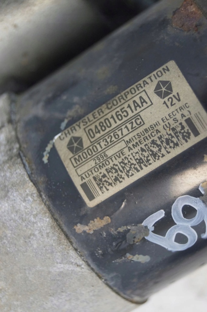 Стартер chrysler 3.5 b m000t32671zc 04801651aa Недорого