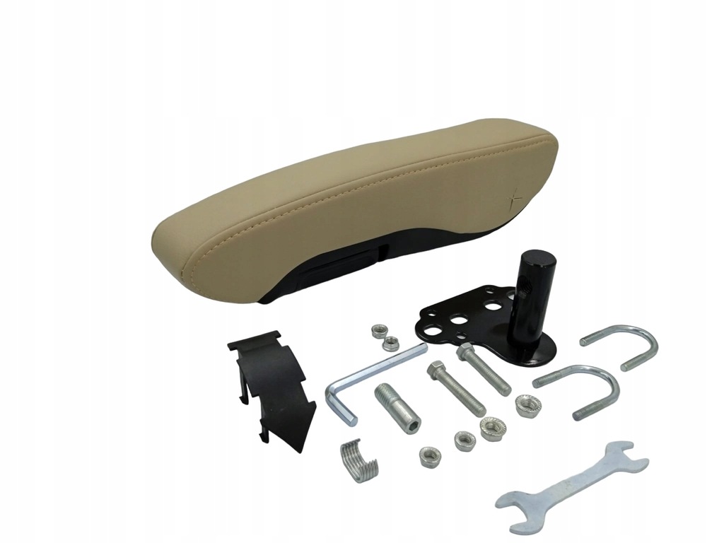 фото №7, Подлокотник универсальный автомобильный набор - бежевый комплект правый + левый