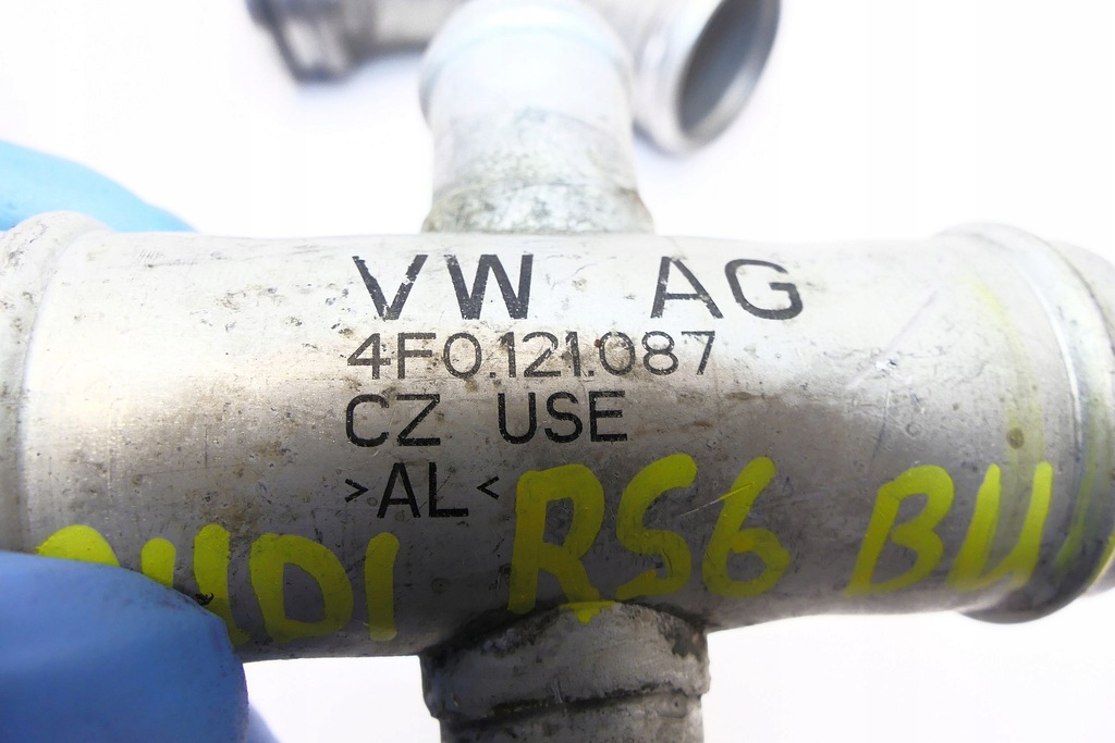 фото №4, Audi rs6 5.0 tfsi v10 buh трубка патрубок wody kpl