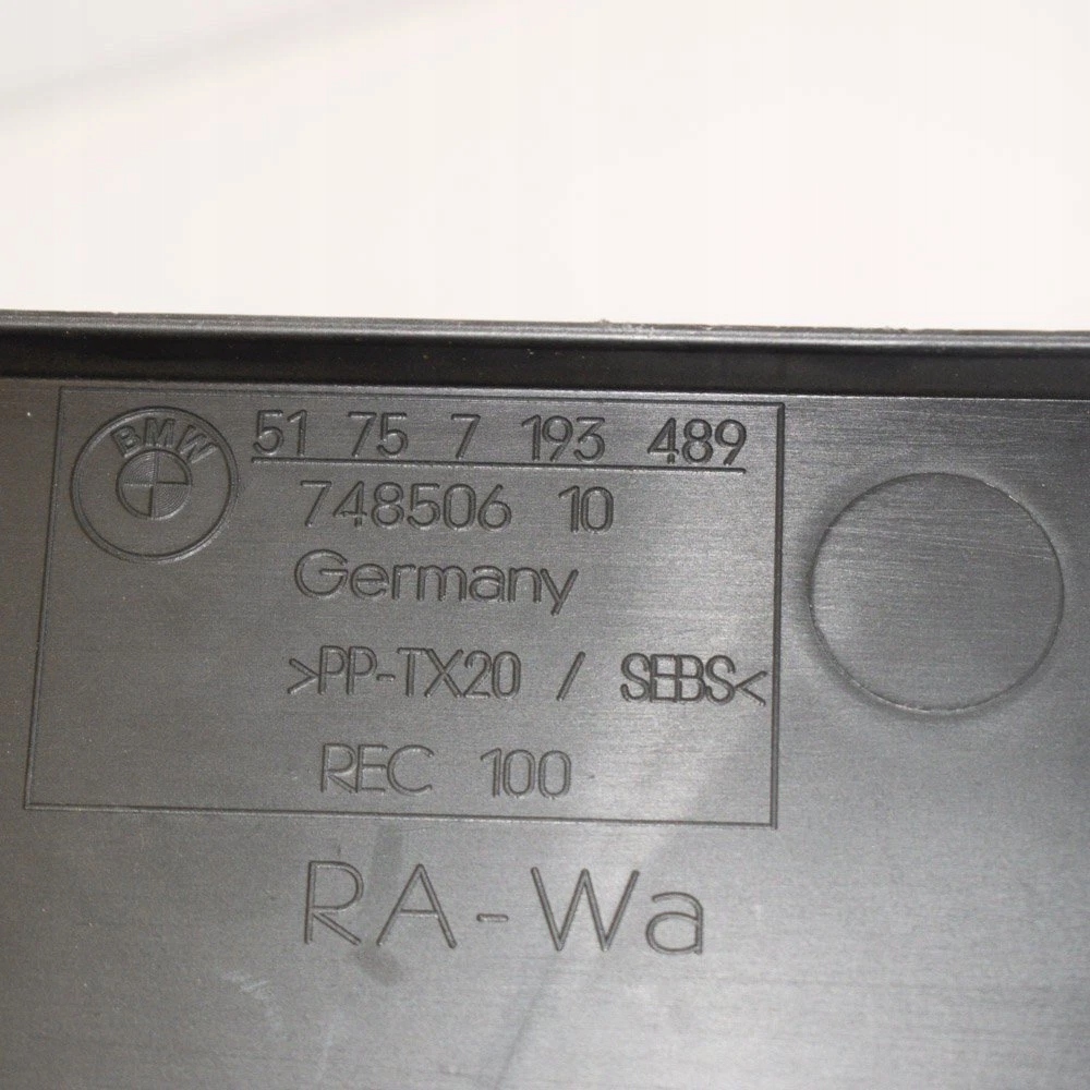 фото №7, Bmw 5 f07 rear left fuel бак cover 51757193489 7193489 oem